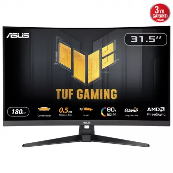 ASUS TUF Gaming VG32WQ3B datora monitors 80 cm (31,5 collas) 2560 x 1440 pikseļi Quad HD LED Melns