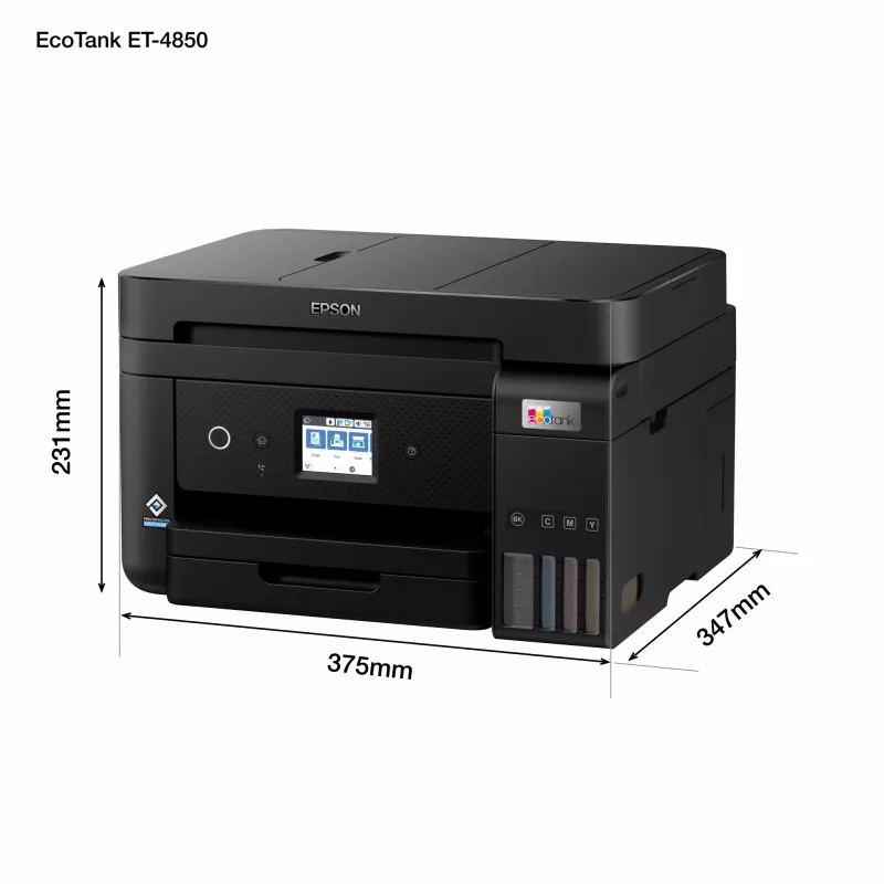 Epson EcoTank ET-4850 Inkjet A4 4800 x 1200 DPI 33 ppm Wi-Fi