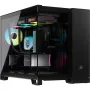 CORSAIR PC korpuss - vidēja izmēra tornis - 2500x divu kameru - melns