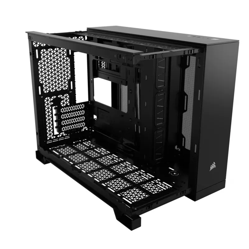 CORSAIR PC korpuss - vidēja izmēra tornis - 2500x divu kameru - melns