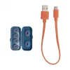 JBL Tune Flex Bezvadu Austiņas True Wireless Stereo (TWS) Iekšauss Zvanu/Mūzikas Bluetooth Zilā Krāsā