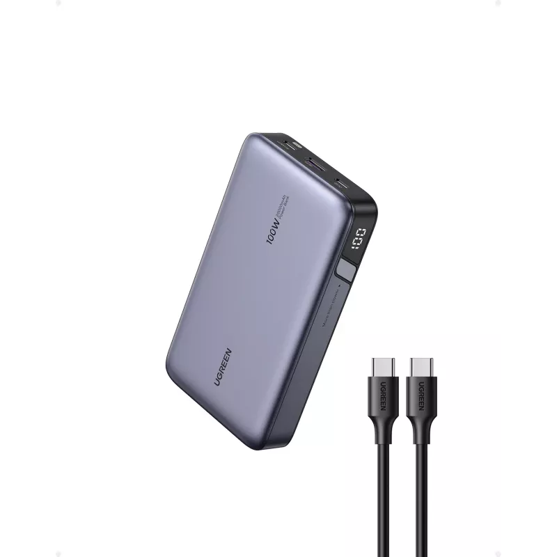 Ugreen 25188 ārējais akumulators 20000 mAh pelēks