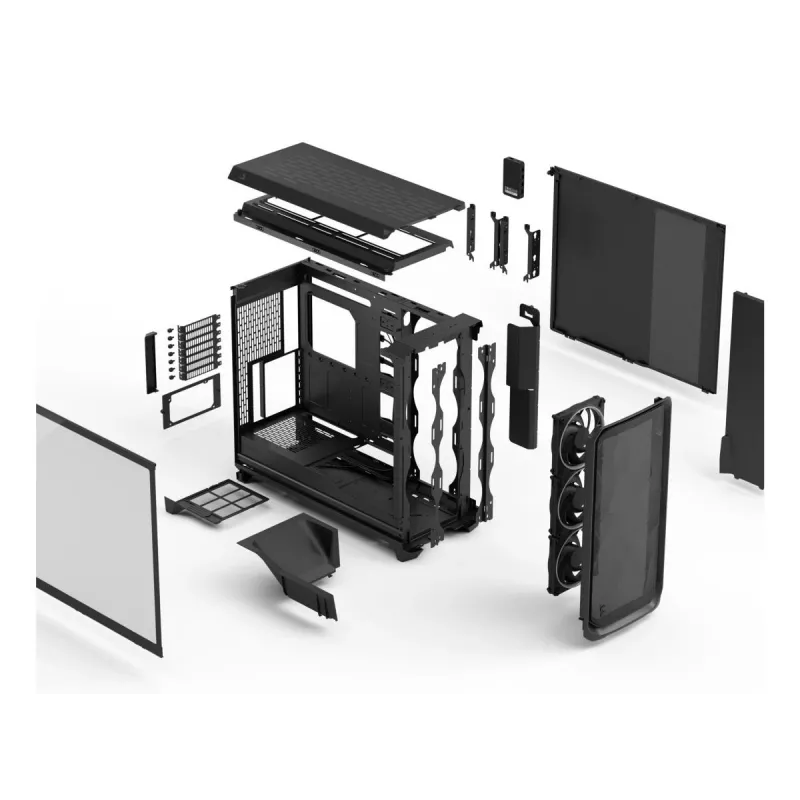 FRACTAL DESIGN Meshify 3 XL Ambience Pro RGB Melns gaišs tonējums