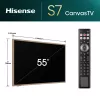 Hisense 55 collu S7NQTUK Canvas TV ar Freely un ArtMode
