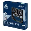 ARCTIC F12 PWM PST 120 mm PWM PST korpusa ventilators, ventilators, 12 cm, 230 RPM, 1350 RPM, 0,3 sone, 90,1 m³/h