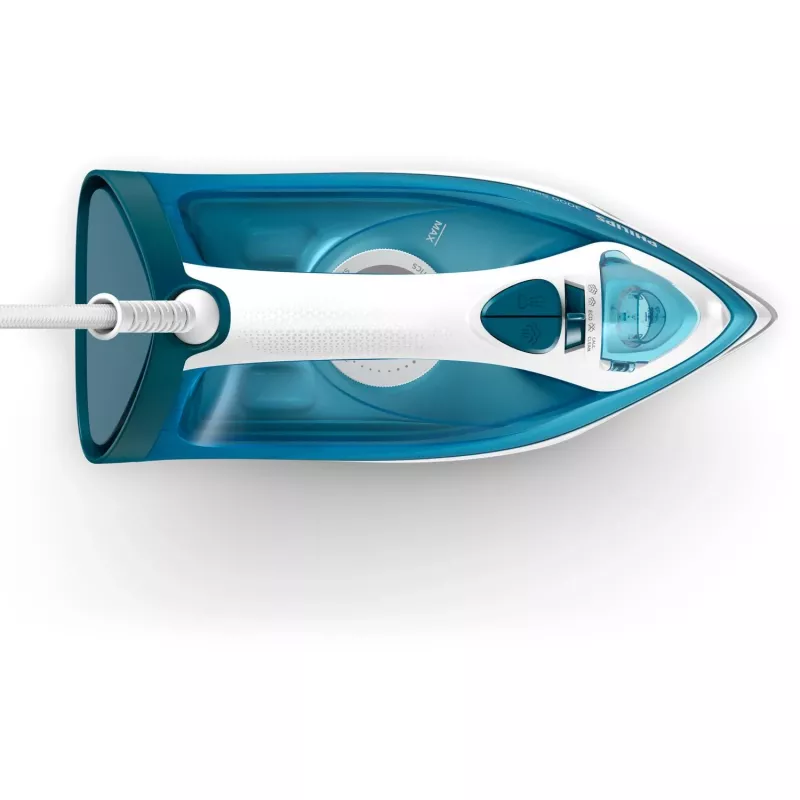 Tvaika gludeklis Philips DST3011/20 — 2100 W, keramiskā zole, 0,3 L tvertne, 1,9 m vads, zils