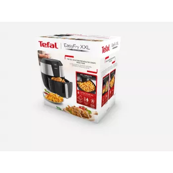 Tefal Easy Fry EY701D Viena 5,6 L Brīvi stāvošs 1850 W Karstā gaisa fritieris Melns, Nerūsējošais tērauds