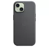 APPLE Apple FineWoven Case with MagSafe iPhone 15 Melns