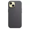 APPLE Apple FineWoven Case with MagSafe iPhone 15 Melns