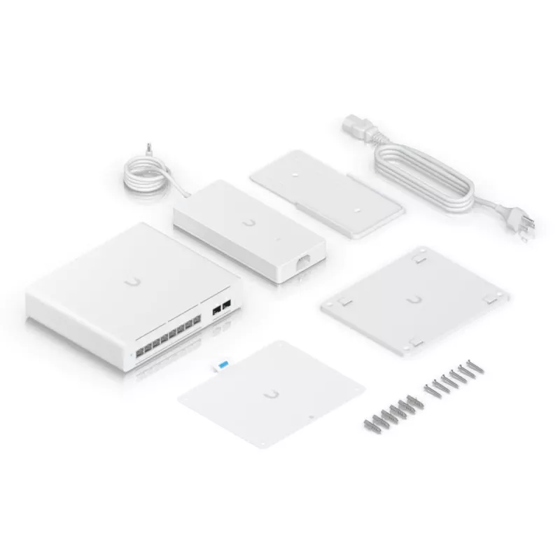 Pārvaldāms slēdzis Ubiquiti UniFi Pro XG 8 PoE 10G Ethernet 8 porti