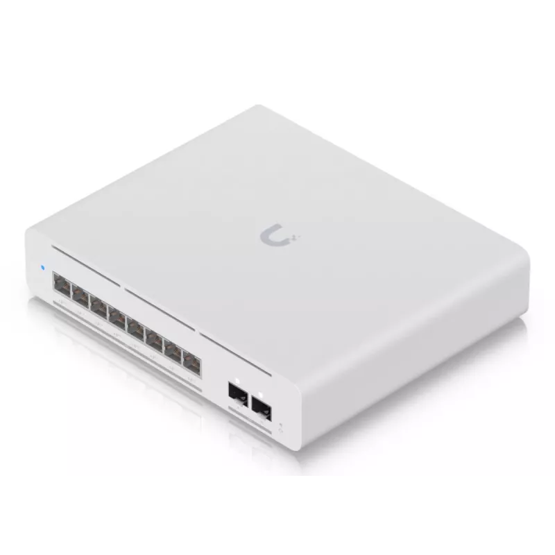 Pārvaldāms slēdzis Ubiquiti UniFi Pro XG 8 PoE 10G Ethernet 8 porti