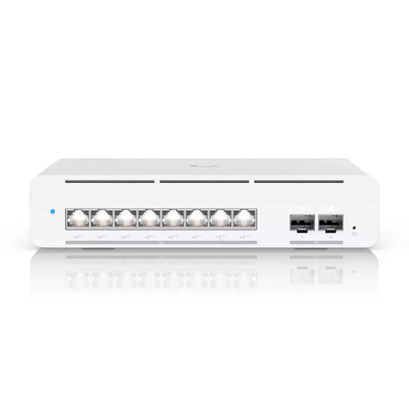 Pārvaldāms slēdzis Ubiquiti UniFi Pro XG 8 PoE 10G Ethernet 8 porti