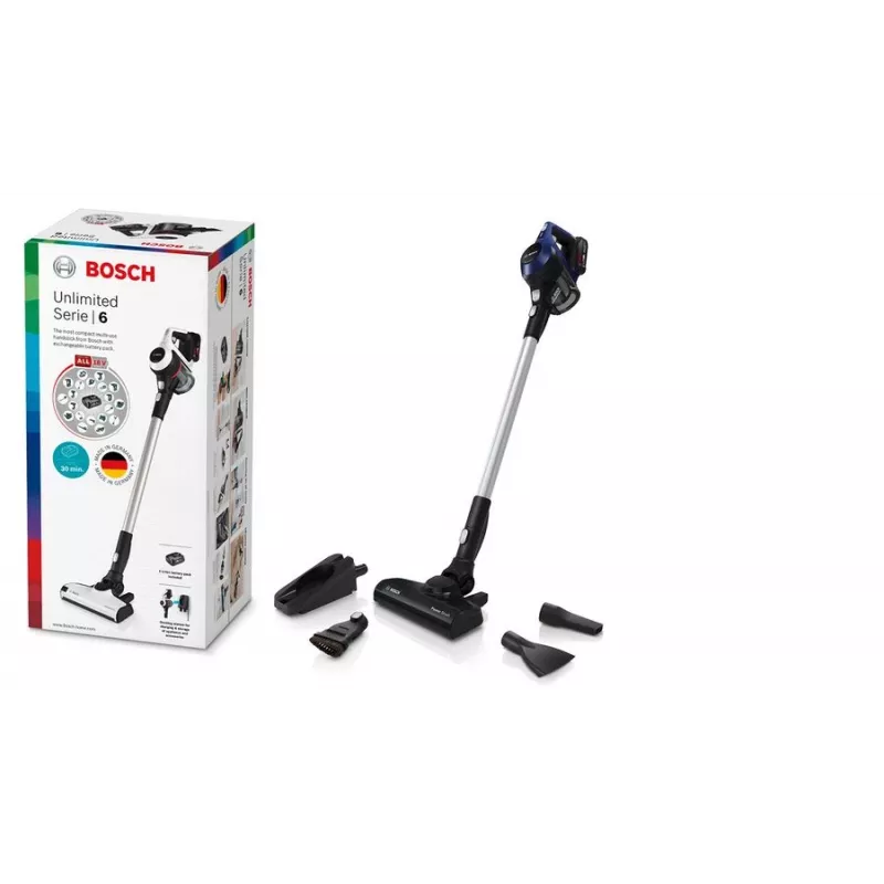 Bosch Serie 6 BBS611MAT bezvada putekļsūcējs 2-in-1