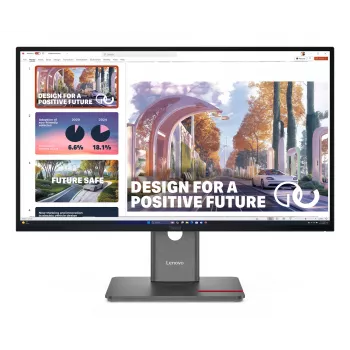 Lenovo ThinkVision P27QD-40 monitors, 68,6 cm (27 collas), 2560 x 1440 pikseļi, Wide Quad HD, LED, 6 ms, melns