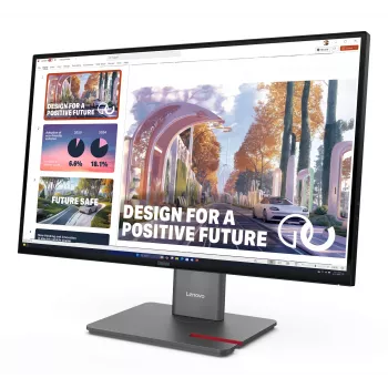 Lenovo ThinkVision P27QD-40 monitors, 68,6 cm (27 collas), 2560 x 1440 pikseļi, Wide Quad HD, LED, 6 ms, melns
