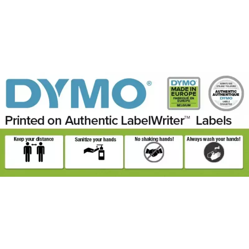 Pašlīmējošā printera etiķete DYMO Multi-Purpose Labels S0722540