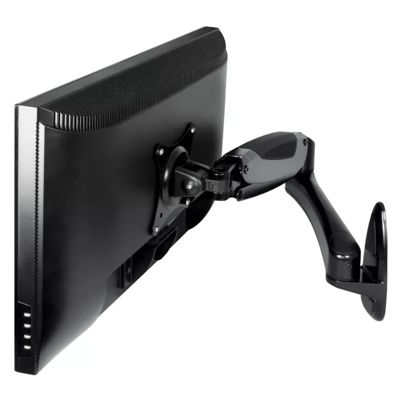 ARCTIC W1-3D - Monitor Wall Mount with Gas Lift Technology, 8 kg, 33 cm (13 inch), 81.3 cm (32 inch), 75 x 75 mm, 100 x 100 mm, Melns