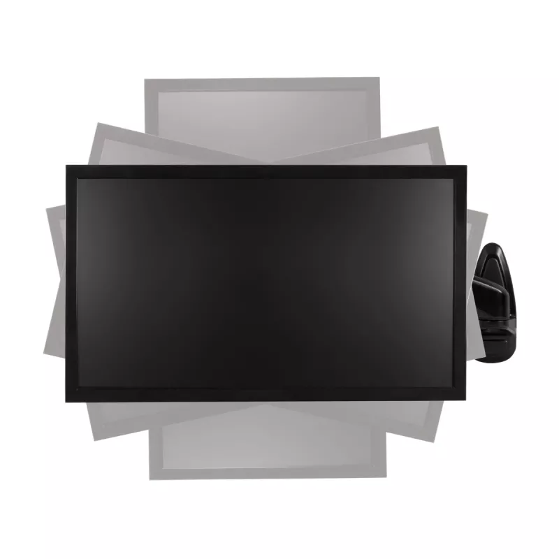 ARCTIC W1-3D - Monitor Wall Mount with Gas Lift Technology, 8 kg, 33 cm (13 inch), 81.3 cm (32 inch), 75 x 75 mm, 100 x 100 mm, Melns