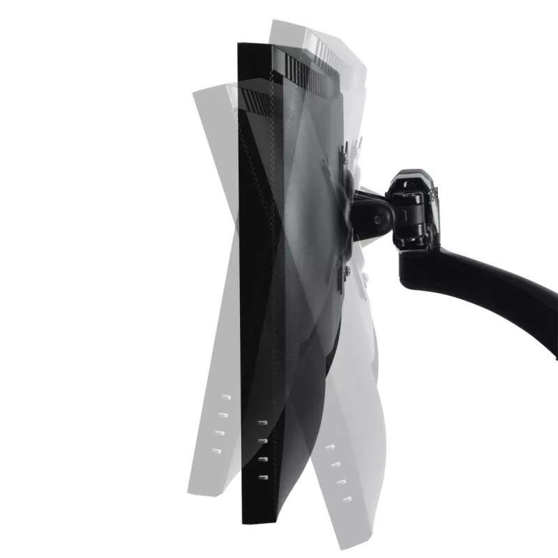 ARCTIC W1-3D - Monitor Wall Mount with Gas Lift Technology, 8 kg, 33 cm (13 inch), 81.3 cm (32 inch), 75 x 75 mm, 100 x 100 mm, Melns
