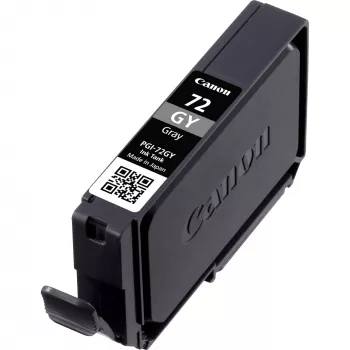 Canon PGI-72GY pelēka tintes kasetne, Standarta ražības, pelēka, Pigmenta tinte, 1 gab., 165 lapas