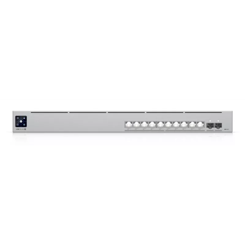UBIQUITI NETWORKS Unifi Switch USW-Pro-XG-10-PoE 1U, profesionālas klases 10 portu L3