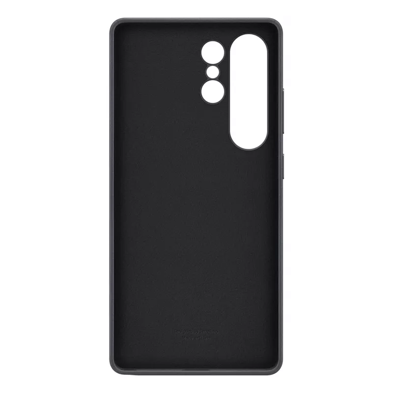 Samsung Kindsuit mākslīgās ādas maciņš Galaxy S25, Cover, Samsung, Galaxy S25 Ultra, 17,5 cm (6,9 collas), melns