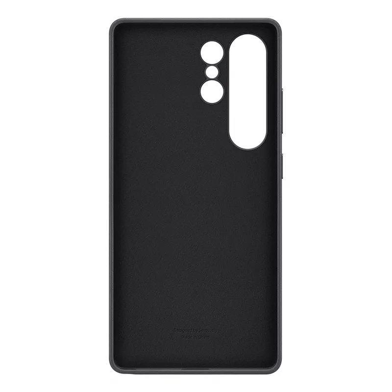 Samsung Kindsuit mākslīgās ādas maciņš Galaxy S25, Cover, Samsung, Galaxy S25 Ultra, 17,5 cm (6,9 collas), melns