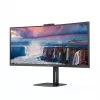 AOC V5 CU34V5CW datora monitors 86,4 cm (34 colli) 3440 x 1440 pikseļi Wide Quad HD LED Melns