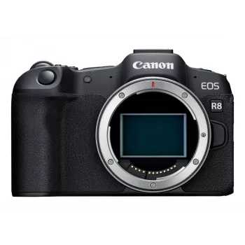 Canon EOS R8, 24,2 MP, 6000 x 4000 pikseļi, CMOS, 4K Ultra HD, skārienjūtīgs, melns