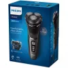 Elektriskais skuveklis Philips 3000 Series S3343/13 — 3 galviņu rotējošais, mitrai un sausai skūšanai, 60 min baterijas darbība, PowerCut asmeņi