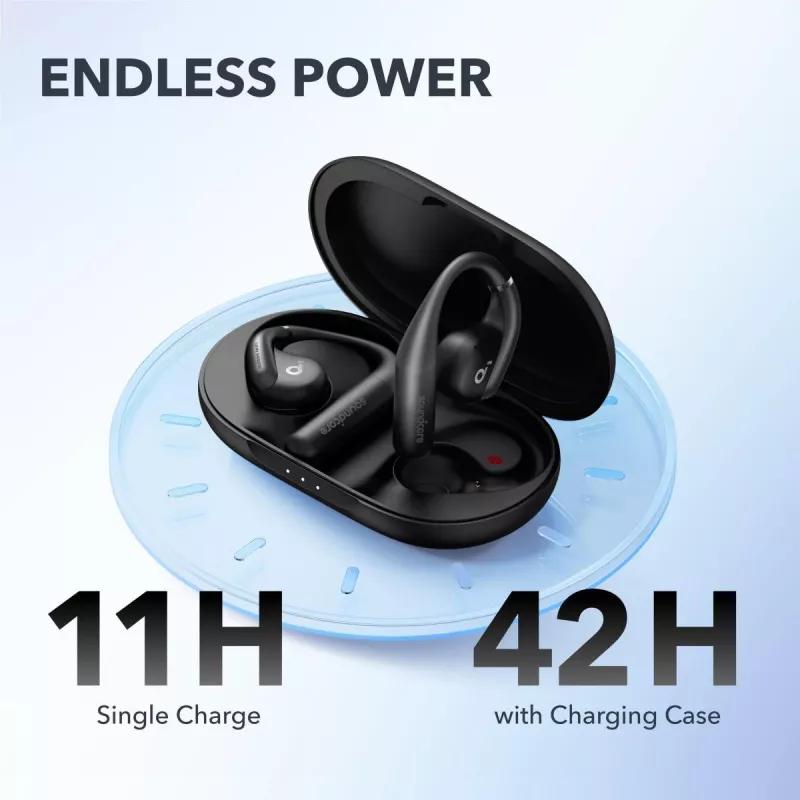 ANKER austiņas - Soundcore Aerofit Pro - Melna