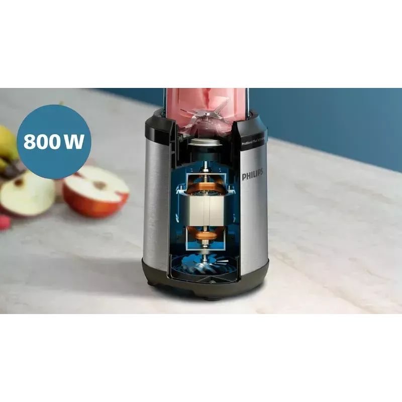 Galda blenderis Philips 5000 sērija HR2765/00 Melns Nerūsējošais tērauds