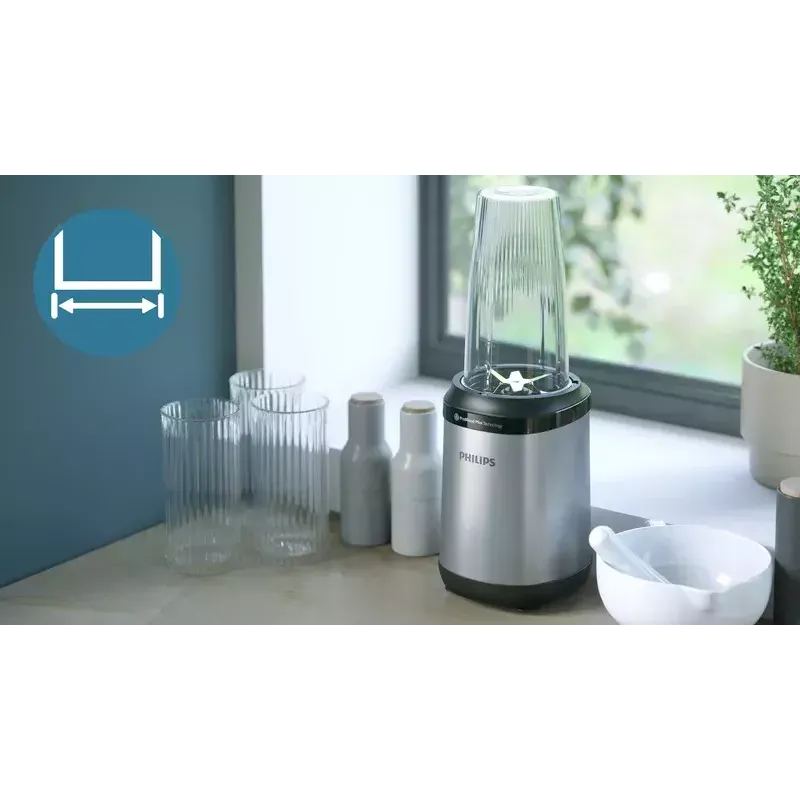 Galda blenderis Philips 5000 sērija HR2765/00 Melns Nerūsējošais tērauds