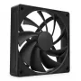 NZXT dzesēšanas ventilators F120q 120mm melns kluss gaisa plūsma