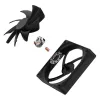 NZXT dzesēšanas ventilators F120q 120mm melns kluss gaisa plūsma
