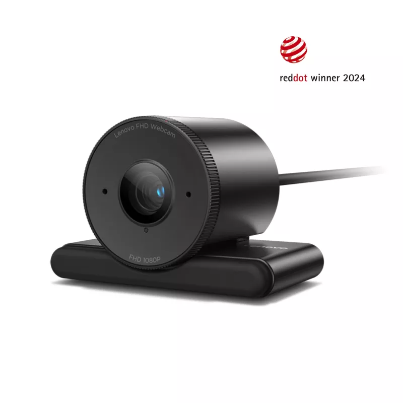 Lenovo 4XC1Q44952 tīmekļa kamera 2 MP 1920 x 1080 pikseļi USB 2.0 melna