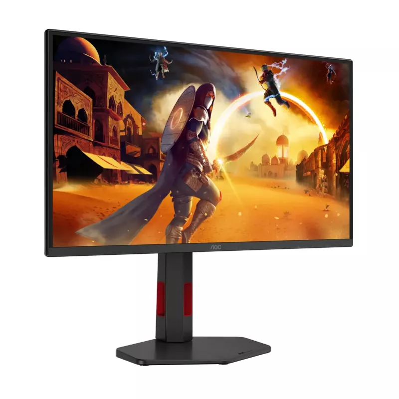 AOC G4 Q25G4SR datora monitors 62,2 cm (24,5 collas) 2560 x 1440 pikseļi Quad HD LED Melns, Sarkans