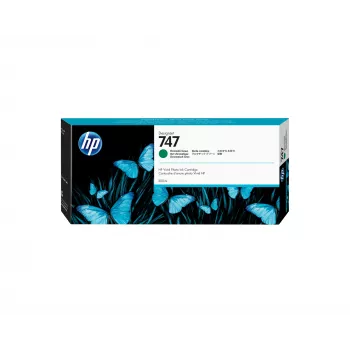 HP 747 300-ml hromatiski zaļā DesignJet tintes kasetne