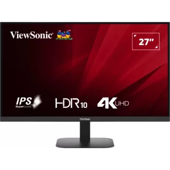 Viewsonic VA VA2708-4K-HD datora monitors 68,6 cm (27 collas) 3840 x 2160 pikseļi 4K Ultra HD LED melns