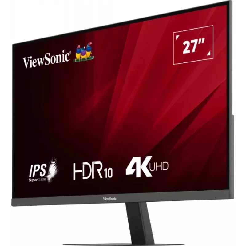 Viewsonic VA VA2708-4K-HD datora monitors 68,6 cm (27 collas) 3840 x 2160 pikseļi 4K Ultra HD LED melns