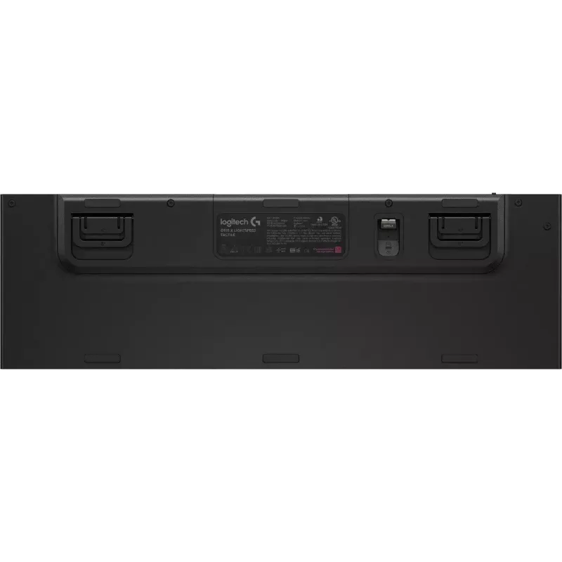 LOGITECH G915 X Lightspeed bezvadu zema profila spēļu tastatūra - Melna - Qwerty - US International Tactile