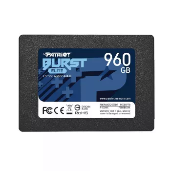 SSD disk Patriot Memory 960 GB 2.5 collas SATA III PBE960GS25SSDR
