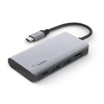 BELKIN USB-C 4-in-1 daudzportu adapteris