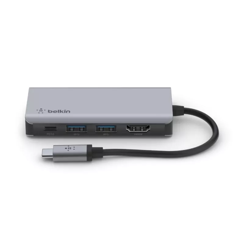 BELKIN USB-C 4-in-1 daudzportu adapteris