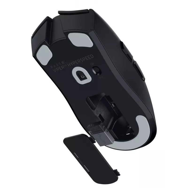 Spēļu pele Razer Viper V3 HyperSpeed RF Wireless — labā roka, 30 000 DPI, 87 g, AA baterija