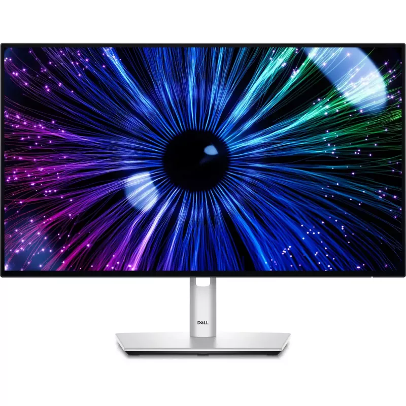 DELL UltraSharp U2424HE datora monitors 60,5 cm (23,8 collu) 1920 x 1080 pikseļi Full HD LCD Melns, Sudrabs