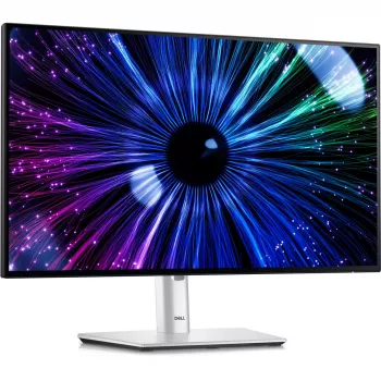 DELL UltraSharp U2424HE datora monitors 60,5 cm (23,8 collu) 1920 x 1080 pikseļi Full HD LCD Melns, Sudrabs