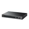 Nepārvaldāms slēdzis TP-LINK LS1210GP 10 portu Gigabit, 8× PoE+ (61 W kopā), 1× SFP, 9× RJ‑45 Gigabit