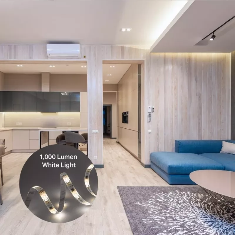 TP-Link Tapo Viedais Gaismas Josla, Daudzkrāsu, Viedā gaismas josla, Wi-Fi, Balta, 802.11b, 802.11g, Wi-Fi 4 (802.11n), LED, Daudzkrāsu