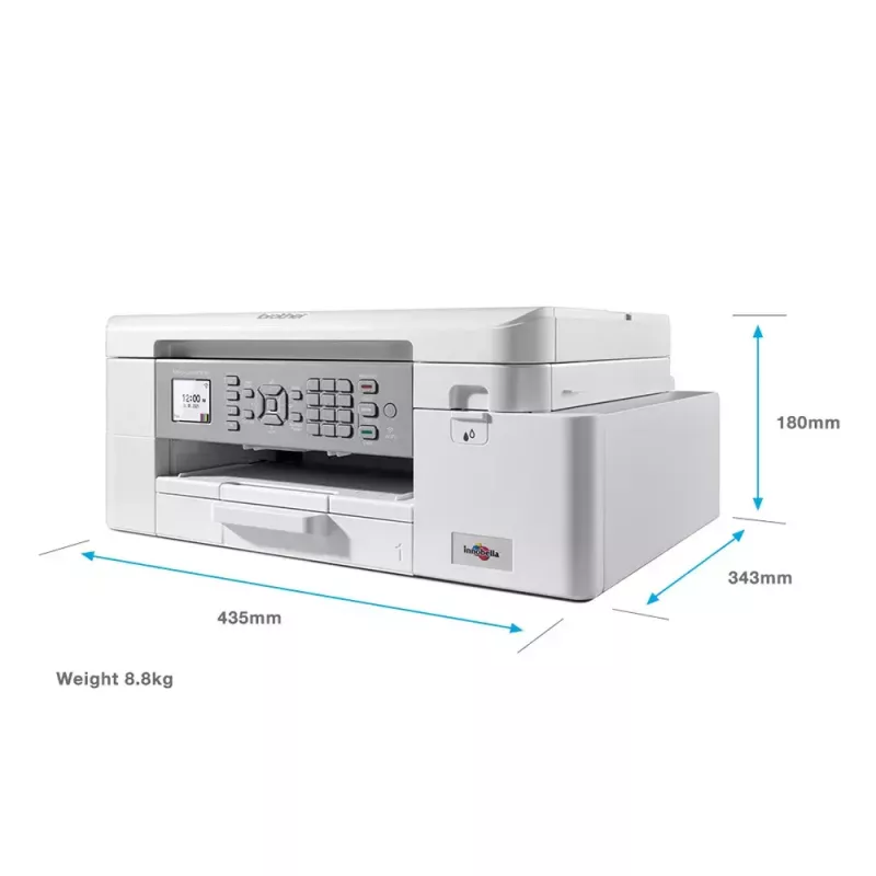 Brother MFC-J4340DWE daudzfunkciju printeris, tintes, A4, 1200 x 4800 DPI, Wi-Fi